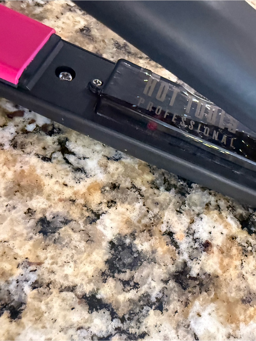 Hot Tools Professional Pink and Black Hair Straightener
